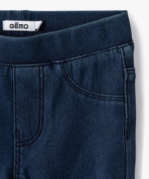 Jegging en maille très extensible fille vue5 - GEMO (JUNIOR) - GEMO