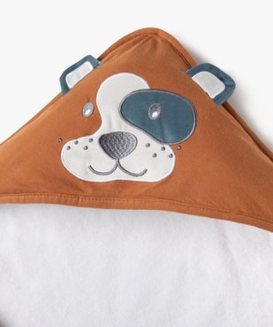 Cape de bain en jersey et éponge avec capuche animée bébé vue3 - GEMO (ACCESS) - GEMO