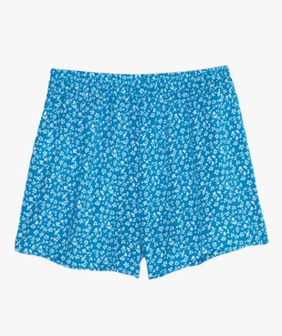 Jupe-short fille fluide à motifs vue3 - GEMO (JUNIOR) - GEMO