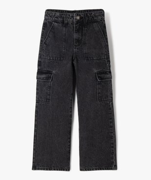 Jean Cargo Straight avec taille ajustable fille  vue1 - GEMO (ENFANT) - GEMO