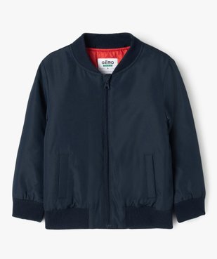 Blouson bomber à capuche garçon vue4 - GEMO 4G GARCON - GEMO