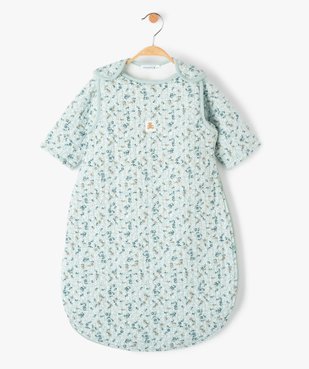 Gigoteuse bébé hiver à manches amovibles motif fleurs – LuluCastagnette vue1 - LULUCASTAGNETTE - GEMO