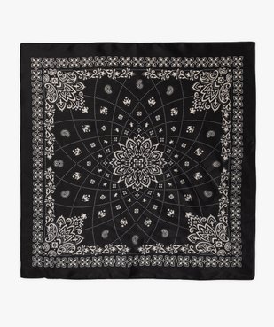 Foulard carré imprimé en matière satinée femme vue1 - GEMO (ACCESS) - GEMO