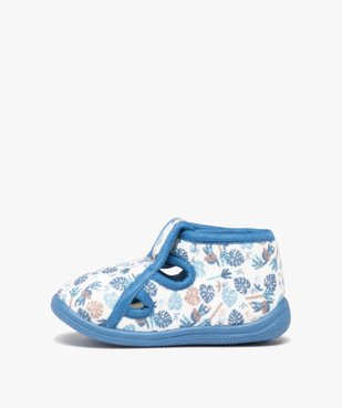 Chaussons bébé avec motifs exotiques et fermeture scratch vue3 - GEMO (ENFANT) - GEMO