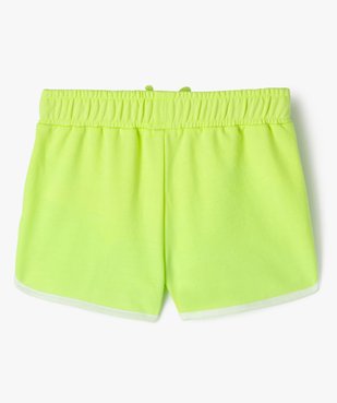 Short en maille avec taille élastique fille vue4 - GEMO 4G FILLE - GEMO