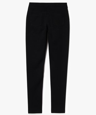 Pantalon extensible à taille élastiquée vue3 - GEMO (JUNIOR) - GEMO