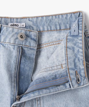 Short en jean multi-poches fille vue3 - GEMO 4G FILLE - GEMO