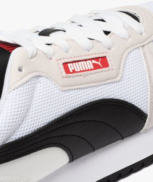 Baskets homme style running en mesh à détails contrastants - Puma vue6 - PUMA - GEMO