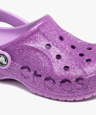 Sabots souples fille dessus perforé Baya Glisser - Crocs vue6 - CROCS - GEMO