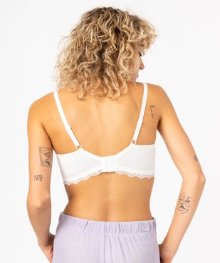 Soutien-gorge d'allaitement moulé sans armatures à dos modulable vue3 - GEMO 4G MATERN - GEMO