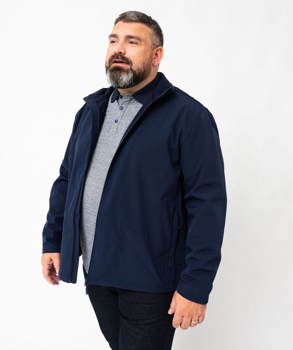 Blouson léger avec col montant homme vue8 - GEMO 4G HOMME - GEMO