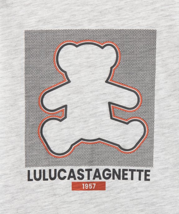 Tee-shirt manches longues imprimé en coton bébé garçon - LuluCastagnette vue2 - LULUCASTAGNETTE - GEMO