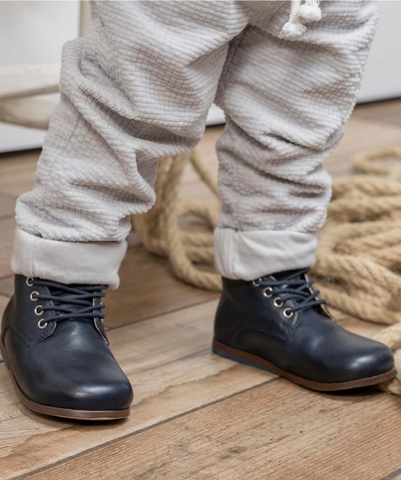 Chaussures premiers pas bébé fille dessus cuir - NA! vue1 - NA! - GEMO