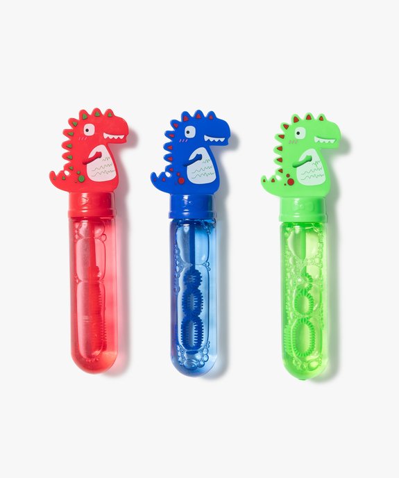 Mini baguettes à bulles de savon dinosaure (lot de 3) vue2 - AUTRES MARQUES - GEMO