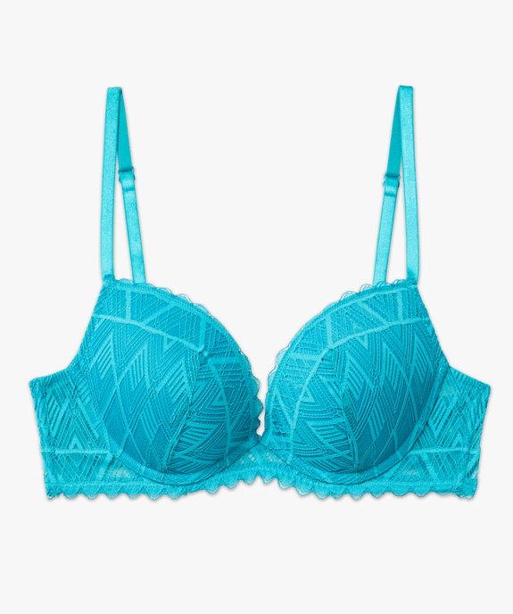 Soutien-gorge push-up en dentelle vue4 - GEMO(HOMWR FEM) - GEMO