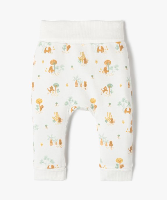 Pantalon imprimé évolutif en maille bébé garçon vue1 - GEMO 4G BEBE - GEMO