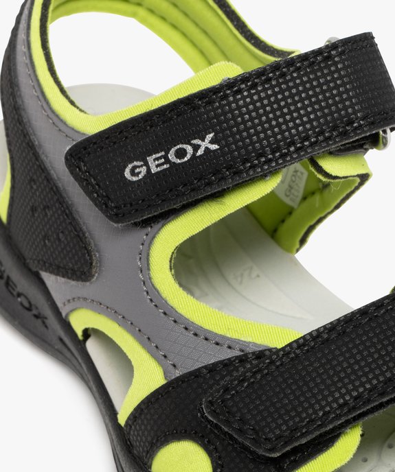 Sandales garçon avec brides scratch style sport - Geox vue6 - GEOX - GEMO