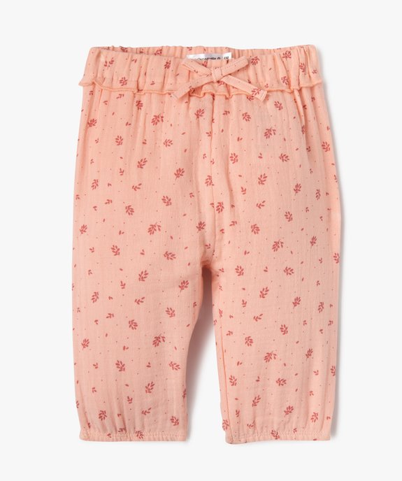 Ensemble 2 pièces bébé fille body et pantalon - LuluCastagnette vue3 - LULUCASTAGNETTE - GEMO