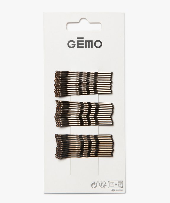 Pinces à cheveux plates (lot de 36) vue1 - GEMO (ACCESS) - GEMO