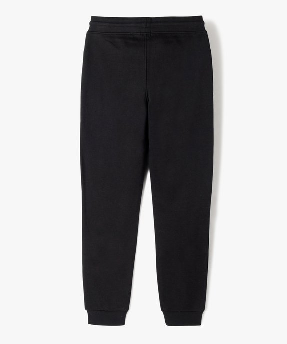 Pantalon de jogging avec intérieur molletonné garçon vue6 - GEMO (JUNIOR) - GEMO