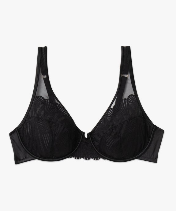 Soutien-gorge emboitant à armatures grande taille vue4 - GEMO(HOMWR FEM) - GEMO