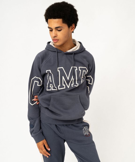 Sweat à capuche en molleton doux homme - Camps United vue1 - CAMPS - GEMO