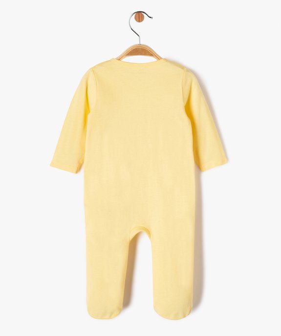 Pyjama dors-bien avec motif ourson bébé vue4 - GEMO 4G BEBE - GEMO