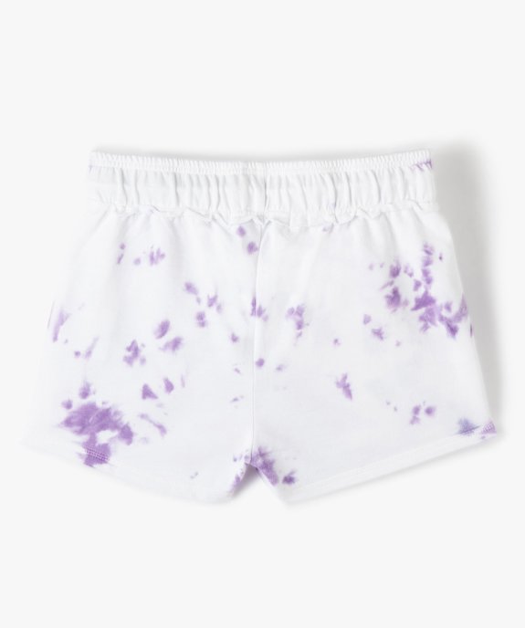 Short fille sportswear en maille à taille élastiquée - Camps United vue3 - CAMPS UNITED - GEMO