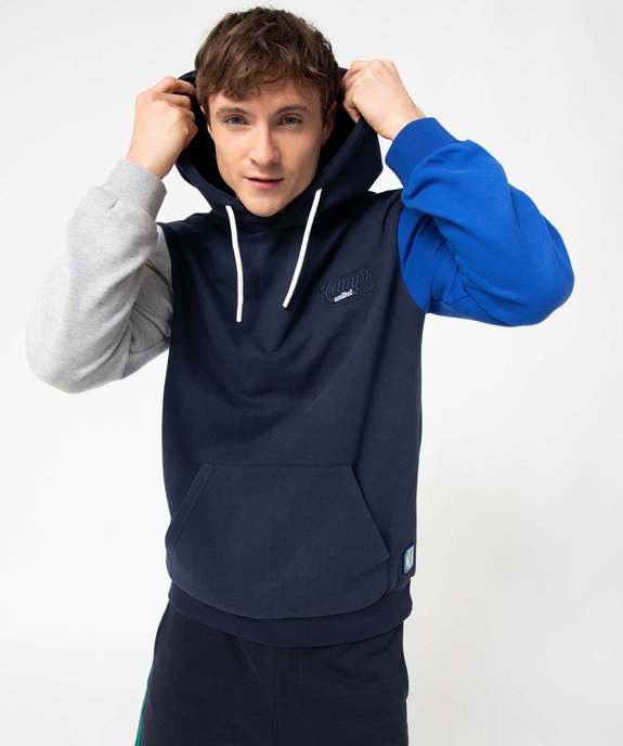 Sweat homme à capuche en molleton doux - Camps United vue2 - CAMPS UNITED - GEMO