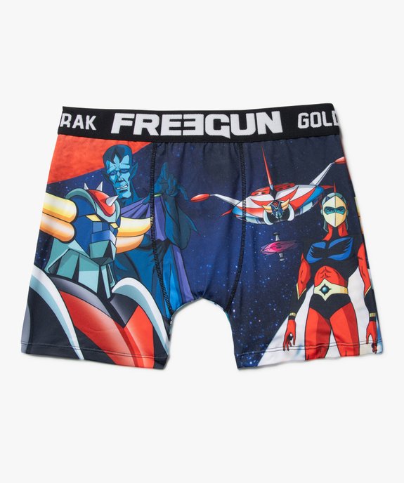 Boxer microfibre motif robot homme dans boite cadeau - Freegun X Goldorak vue4 - FREEGUN - GEMO