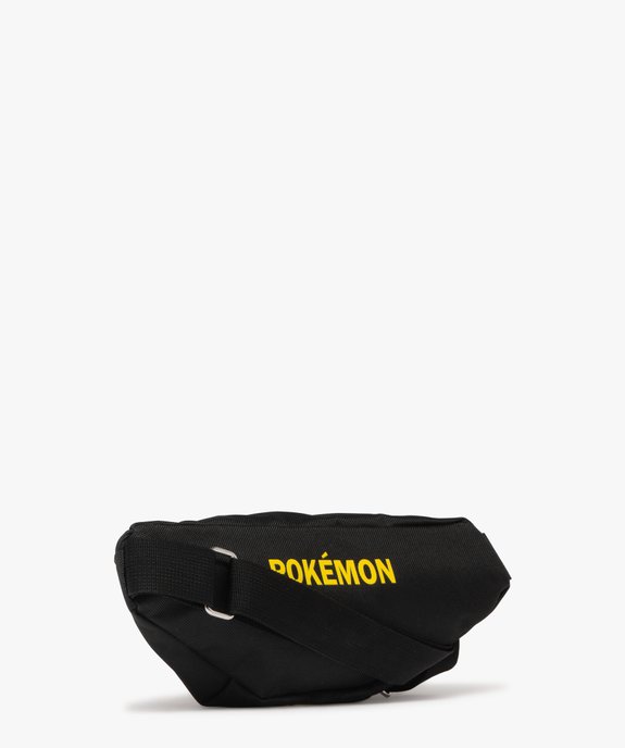 Sac banane en toile imprimée garçon - Pokémon vue4 - POKEMON - GEMO