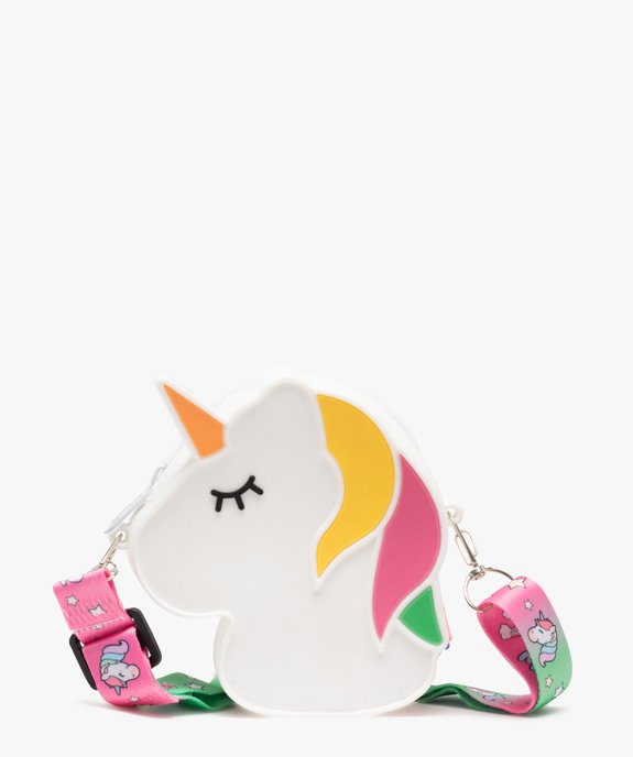 Pochette forme licorne avec bandoulière amovible fille vue1 - GEMO (ACCESS) - GEMO