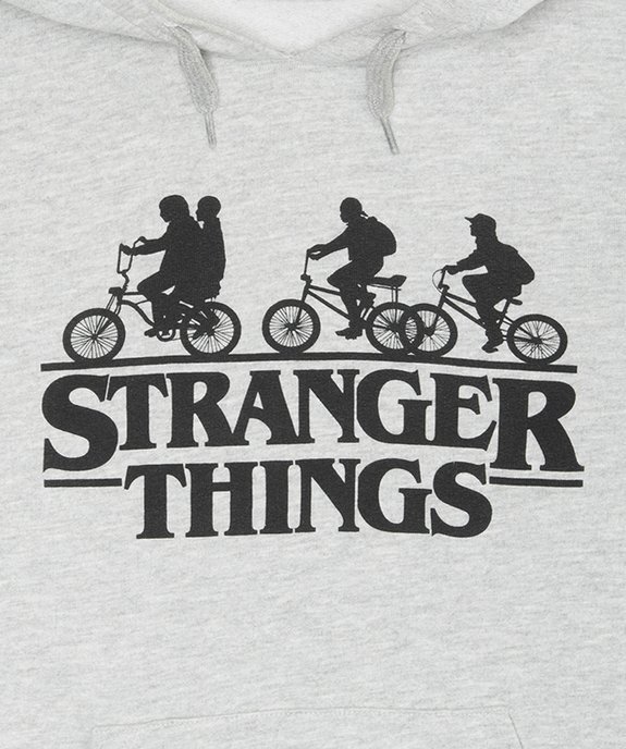 Sweat garçon à capuche avec motif – Stranger Things vue2 - STRANGER THINGS - GEMO