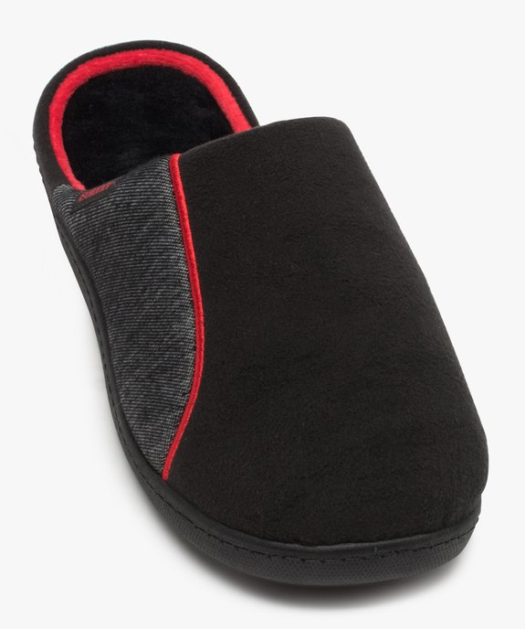 Chaussons homme mules d’intérieur en velours - Isotoner vue5 - ISOTONER - GEMO