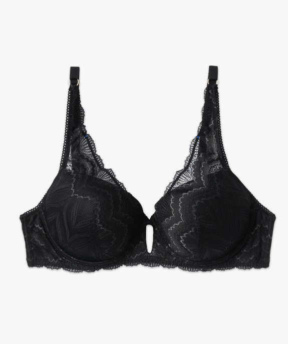 Soutien-gorge grande taille emboitant à armatures et coques fines  vue4 - GEMO(HOMWR FEM) - GEMO