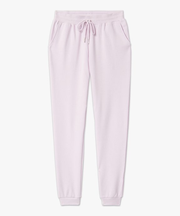 Pantalon de jogging femme molletonné vue4 - GEMO(FEMME PAP) - GEMO