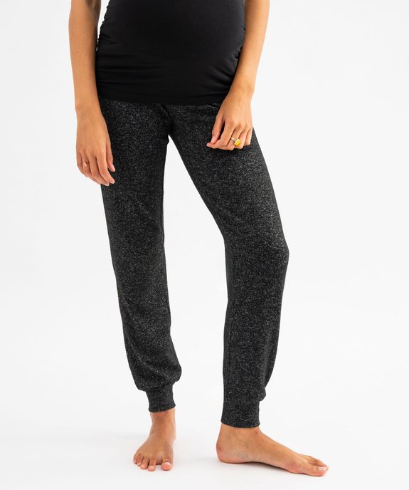 Pantalon de grossesse jogger en maille douce vue5 - GEMO (MATER) - GEMO