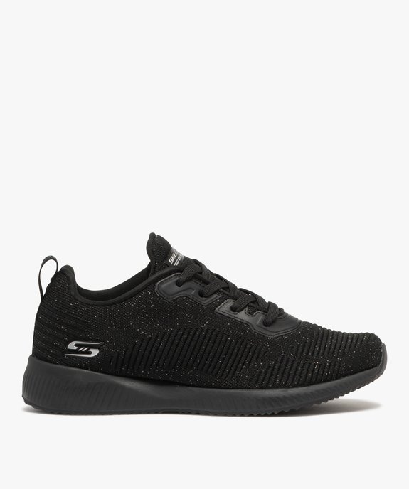 Baskets femme unies en mesh et à rainures - Skechers vue1 - SKECHERS - GEMO