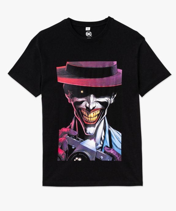 Tee-shirt manches courtes imprimé Le Joker homme - Batman vue4 - JOKER - GEMO