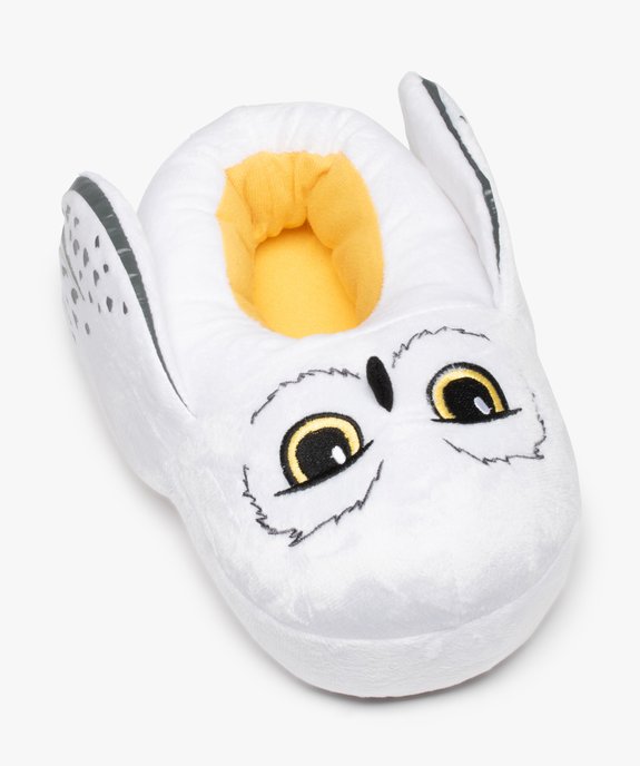 Chaussons fille en volume chouette Hedwige – Harry Potter vue5 - HARRY POTTER - GEMO