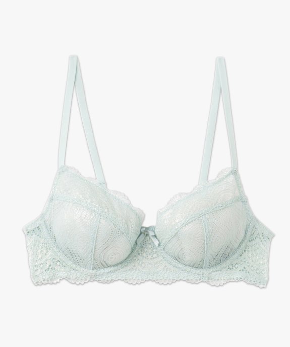 Soutien-gorge à armatures forme corbeille en dentelle vue4 - GEMO(HOMWR FEM) - GEMO