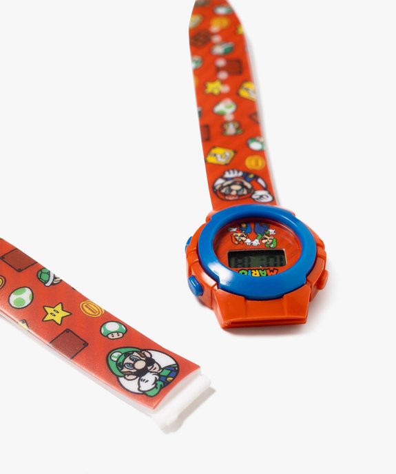 Montre digitale enfant motif Mario - Super Mario vue4 - MARIO - GEMO