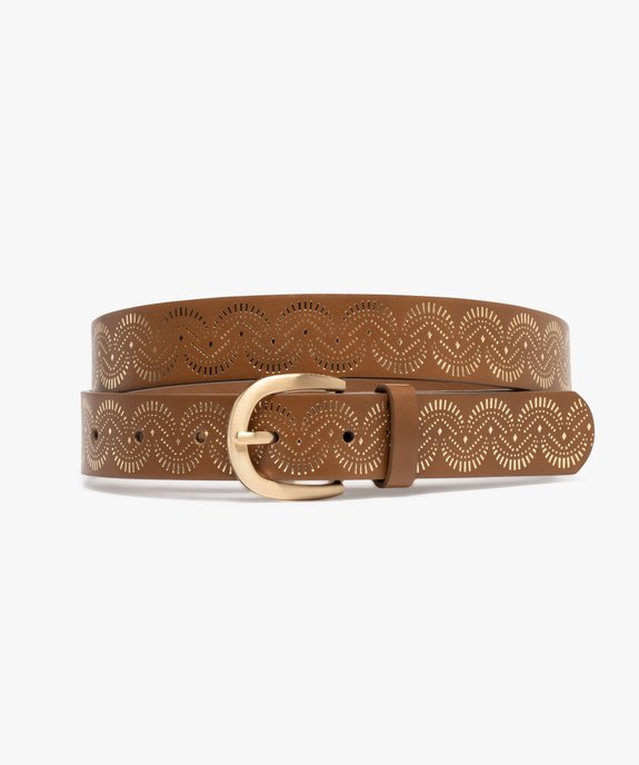 Ceinture avec motifs scintillants femme vue1 - GEMO (ACCESS) - GEMO