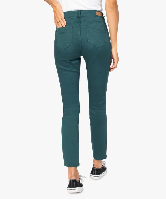 Pantalon femme coupe slim - Longueur L26 vue3 - GEMO(FEMME PAP) - GEMO