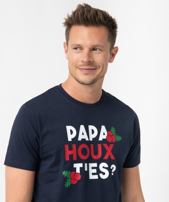 Tee-shirt homme avec message spécial Noël vue2 - GEMO (HOMME) - GEMO