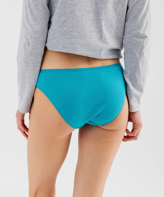 Culotte en maille côtelée femme (lot de 2) vue3 - GEMO 4G FEMME - GEMO