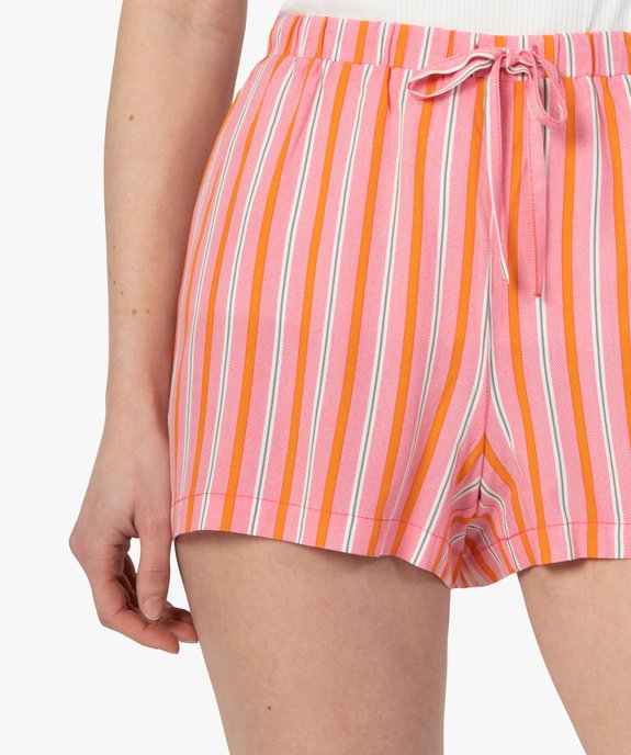 Short de pyjama femme imprimé vue2 - GEMO(HOMWR FEM) - GEMO