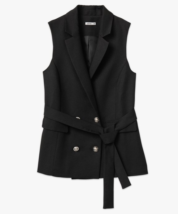 Veste de tailleur sans manches femme vue4 - GEMO(FEMME PAP) - GEMO