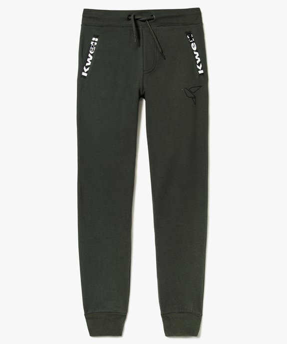 Pantalon de jogging molletonné garçon Kwell vue1 - KWELL - GEMO