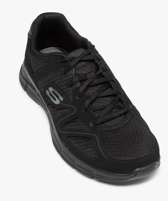 Baskets homme running unies dessus mesh – Skechers vue5 - SKECHERS - GEMO